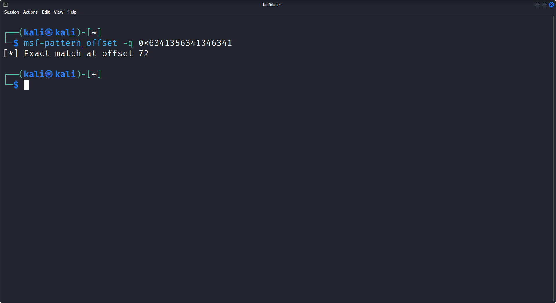 Examining the top of the stack in GDB